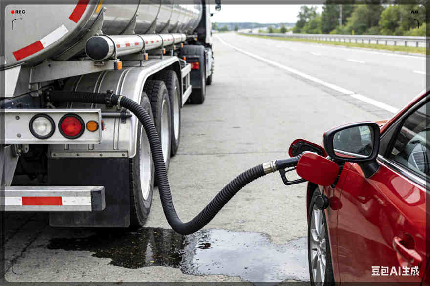 迎江区汽车救援送水案例